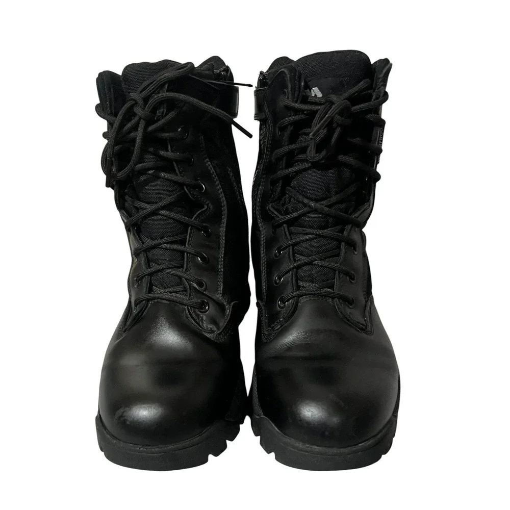 Maelstrom Tac Force 8 Men's Tactical Boots Black Good Waterproof Side Zip Size11